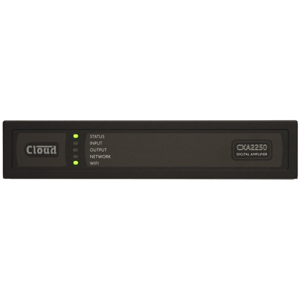 Cloud CXA2250 4-Channel Digital Power Amplifier, 4x 125W @ 4 Ohms or 70V / 100V Line