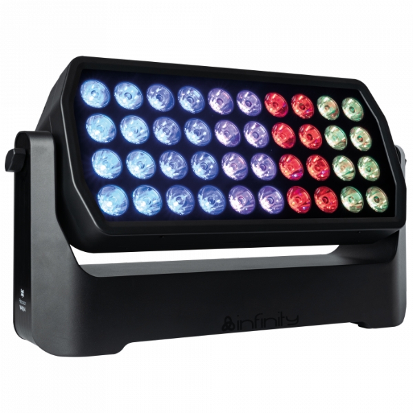 Infinity Raccoon W40/4 RGBM LED Wash, 40x 15W - IP65