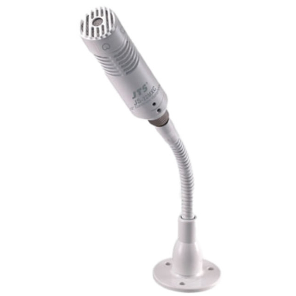 JTS CM-22G6 High Quality 6-Inch Mountable Choir Microphone - White