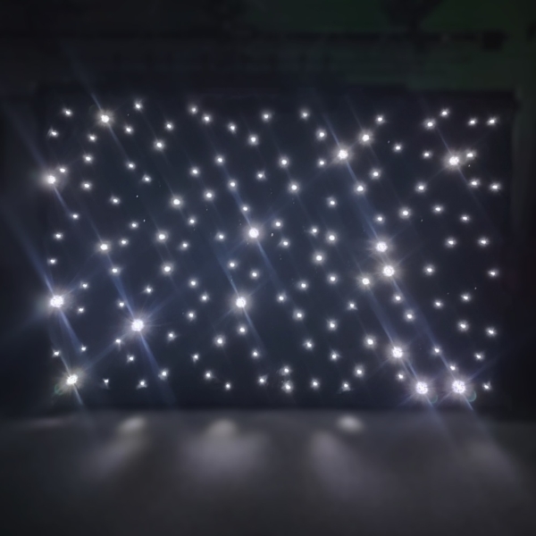 3m x 2m White LED Starcloth