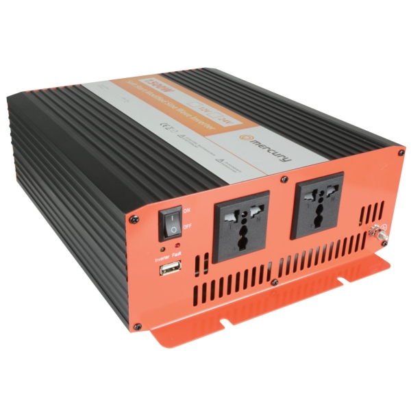 Mercury IMS1500-12 12Vdc Modified Sine Wave Inverter, 1500W