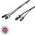 elumen8 Combi 3-Pin DMX and 2.5mm Neutrik PowerCON Cable - 10 metre - view 1