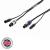 elumen8 Combi 5-Pin DMX and 2.5mm Neutrik PowerCON Cable - 10 metre - view 1