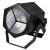 Citronic HexaPAR RGBW COB LED RGBW PARCan, 40W - view 1