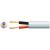 Mercury Heavy Duty 100V Line Speaker Cable, 1.15mm CSA, Double Insulated, 100 metre reel - White - view 2