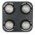 Showtec Stage Blinder 4 Blaze RGB+WW LED Blinder, 4x 100W - IP65 - view 5