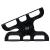 Showgear Levelling Clamp (Pair), Black - 60kg - view 5