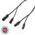 elumen8 Combi 3-Pin DMX and 1.5mm Neutrik PowerCON True1 Cable - 2 metre - view 1