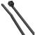 HellermanTyton UB100A-B Black Cable Ties, 100 x 2.5mm (Pack of 100) - view 2