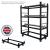 elumen8 Modular Meat Rack Base Unit with Castors - view 2