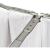 Wentex Pipe and Drape MGS Pleated Curtain, 3.3M (W) x 5M (H) - White - view 4