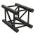 Global Truss F34 Standard 0.42 Metre Stage Black Truss - view 1