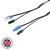 elumen8 Combi 5-Pin DMX and 2.5mm Seetronic PowerTwist Cable - 15 metre - view 1