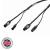 elumen8 Combi 5-Pin DMX and 2.5mm Neutrik PowerCON True1 Cable - 1 metre - view 1