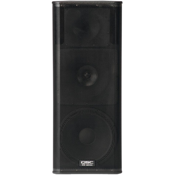 QSC KW153 15-Inch 3-Way Active Speaker, 1000W