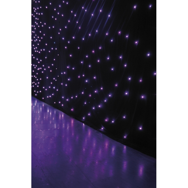 Showtec Star Dream 6 x 3M LED Starcloth System, 144x RGB