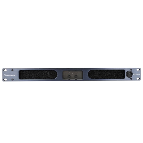 Studiomaster QX2-1300 2-Channel Power Amplifier, 2x 1100W @ 4 Ohms