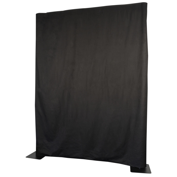 Wentex Pipe and Drape Molten Unpleated Curtain, 3M (W) x 2.5M (H)