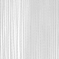 Wentex Pipe and Drape String Curtain, 3M (W) x 4M (H) - White